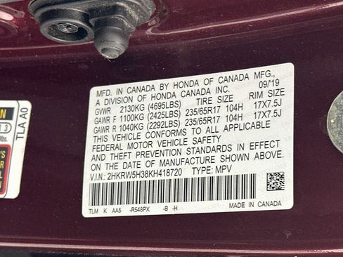 Used 2019 Honda CR-V LX image 12