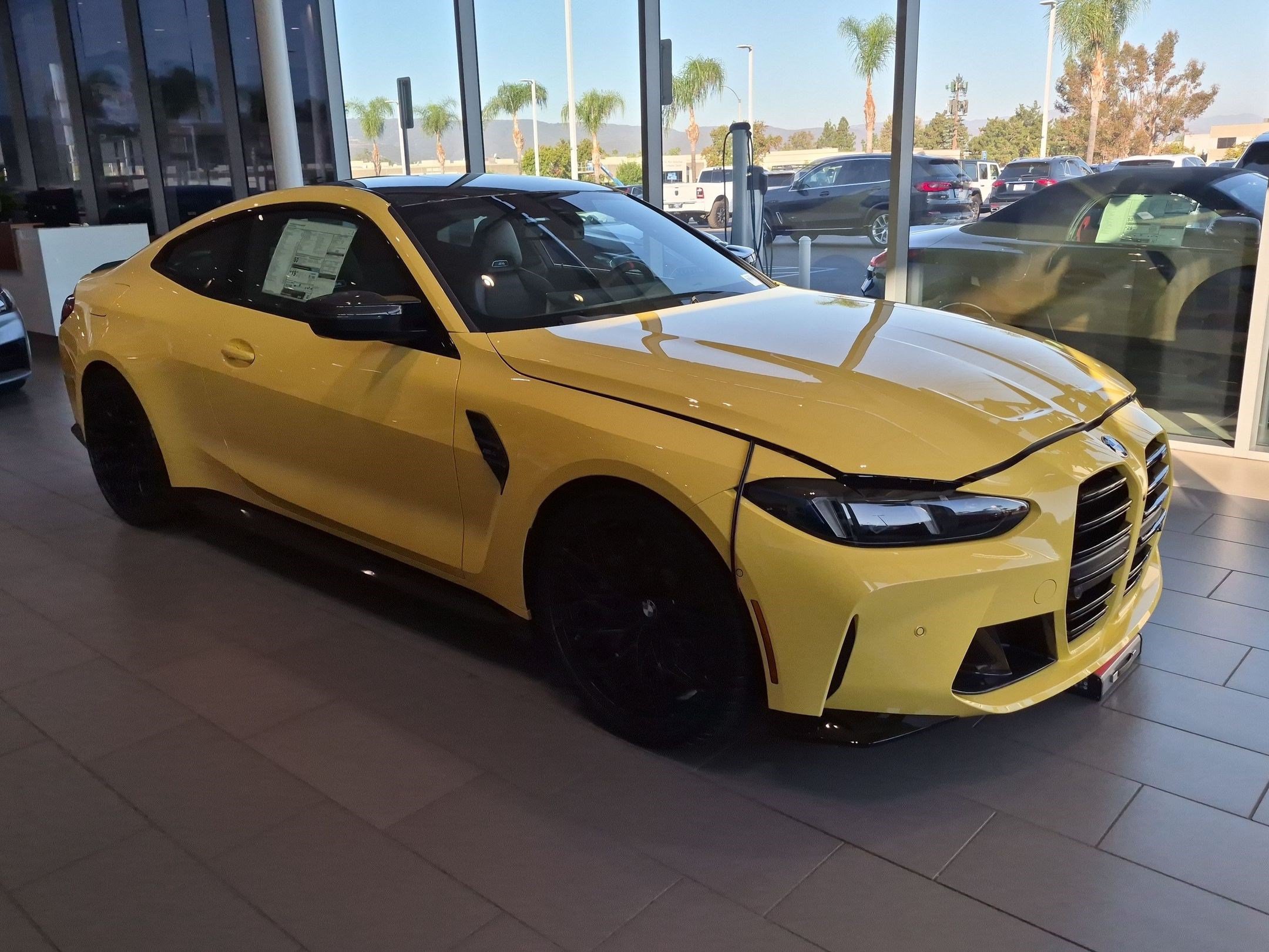New 2027 BMW M4 Coupe w/ M Carbon Exterior Package RWD image 2