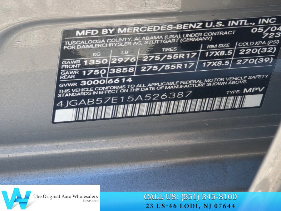 Used 2005 Mercedes-Benz ML 350 4MATIC image 27