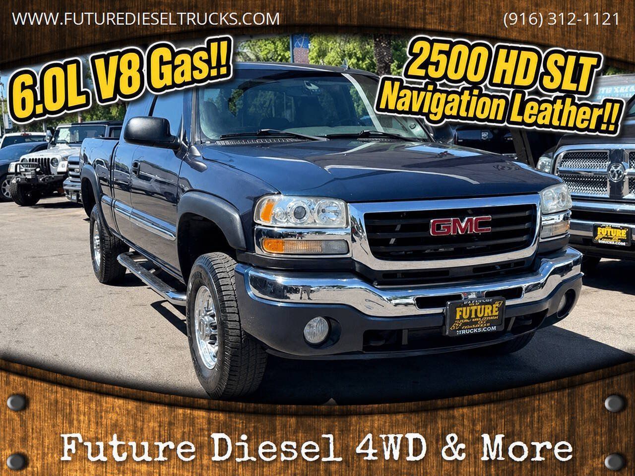 Used 2006 GMC Sierra 2500 SLT w/ Onstar Plus Package AWD/4WD image 1
