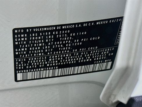 Used 2024 Volkswagen Tiguan S FWD image 12