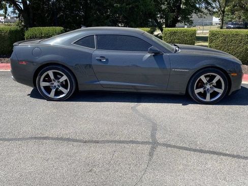 Used 2013 Chevrolet Camaro LS w/ Black Rally Stripe Package RWD image 2