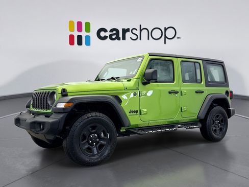 Used 2025 Jeep Wrangler Unlimited Sport image 1