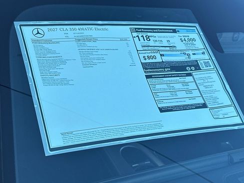 New 2027 Mercedes-Benz CLA 350 image 27