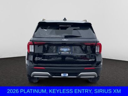 New 2026 Ford Explorer Platinum w/ LUX Leather Package