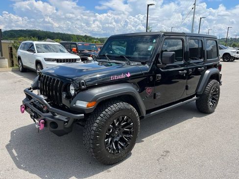 Used 2022 Jeep Wrangler Unlimited Sport AWD/4WD image 1
