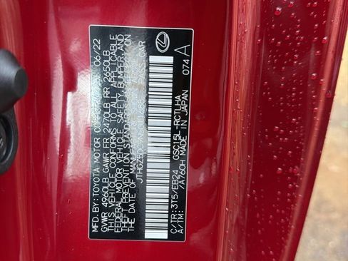 Used 2022 Lexus RC 350 F Sport image 9