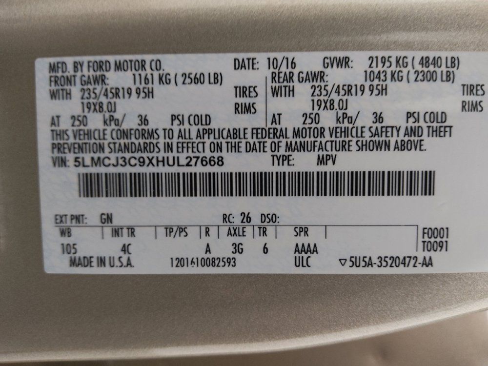 Used 2017 Lincoln MKC Reserve FWD image 33