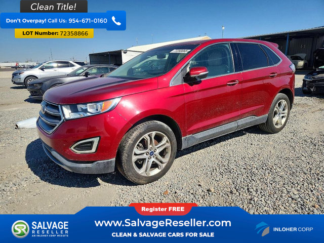 Used 2017 Ford Edge Titanium w/ Technology Package FWD image 1