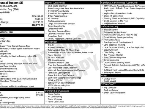 Used 2022 Hyundai Tucson SE AWD/4WD image 6