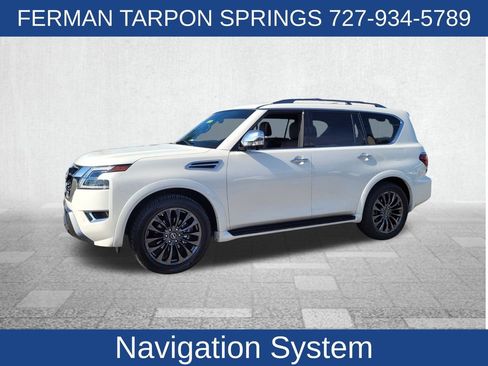 Used 2024 Nissan Armada Platinum w/ Captain's Chairs Package image 6