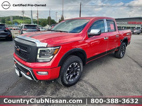 Certified 2022 Nissan Titan PRO-4X w/ Off Road Protection Package AWD/4WD image 4