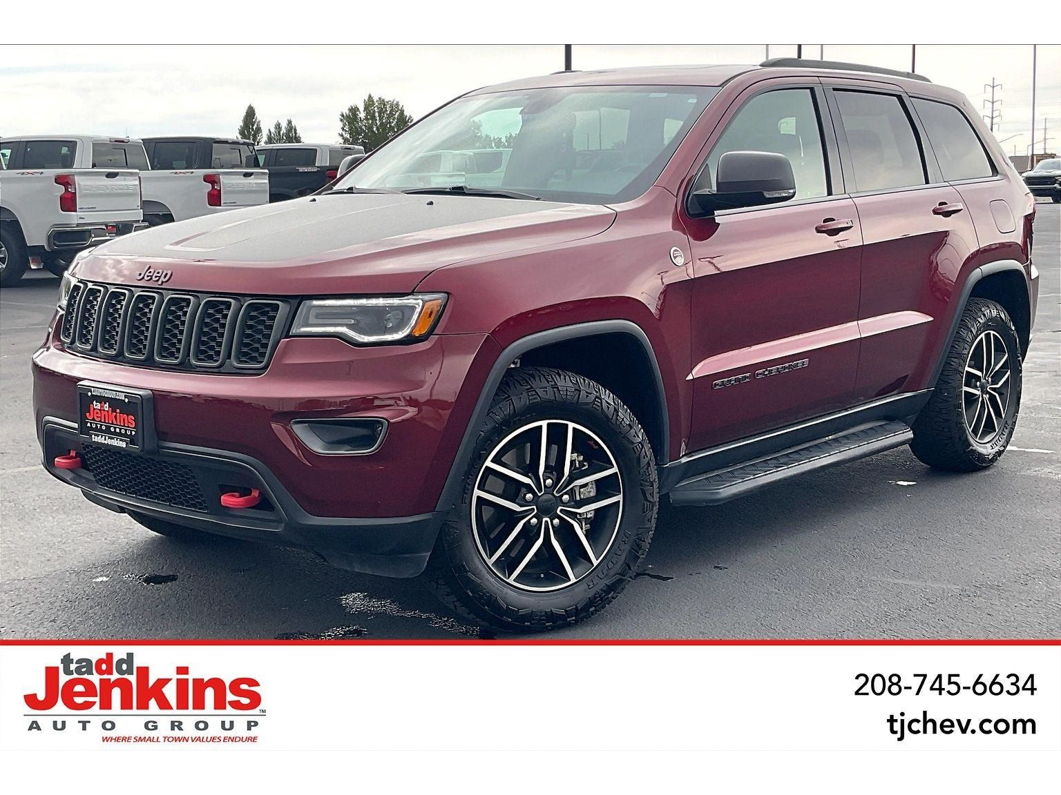 Used 2021 Jeep Grand Cherokee Trailhawk w/ Trailhawk Luxury Group AWD/4WD image 1