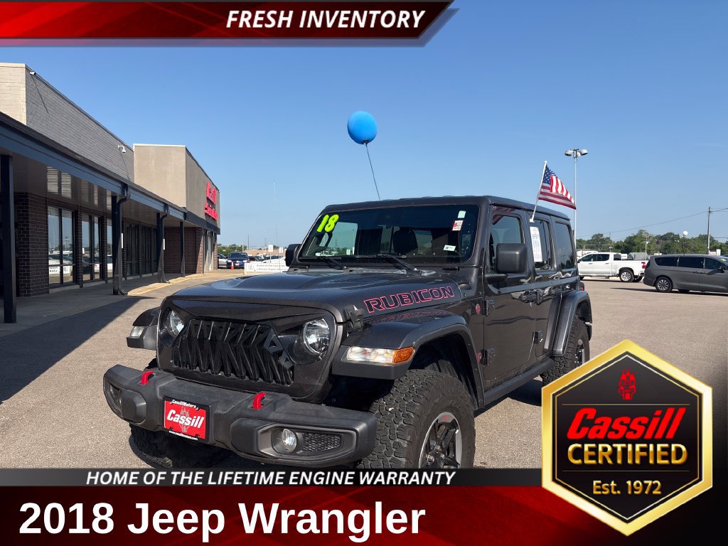 Used 2018 Jeep Wrangler Unlimited Rubicon AWD/4WD 360° Tour