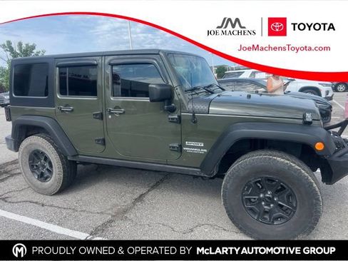 Used 2015 Jeep Wrangler Unlimited Sport w/ Quick Order Package 24S AWD/4WD image 1