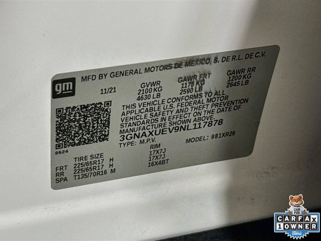 Used 2022 Chevrolet Equinox LT AWD/4WD image 32