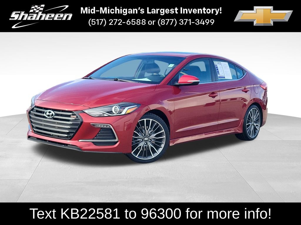 Used 2017 Hyundai Elantra Sport w/ Sport Premium Package 06 FWD image 1