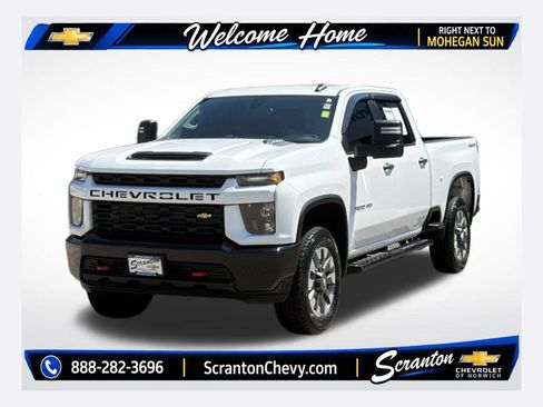 Certified 2022 Chevrolet Silverado 2500 Custom w/ Custom Value Package AWD/4WD image 1