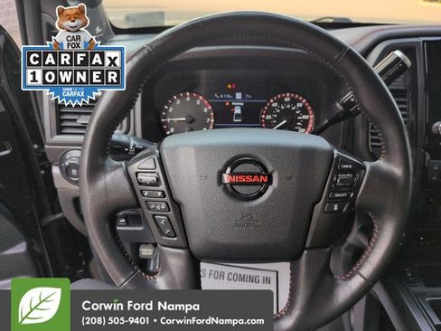 Used 2021 Nissan Titan PRO-4X w/ Pro-4x Convenience Package AWD/4WD image 14