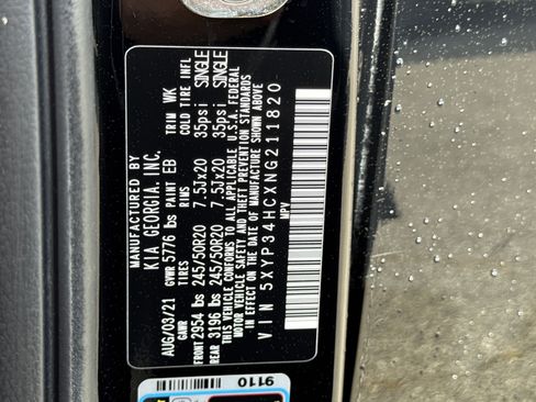 Used 2022 Kia Telluride EX w/ EX Premium Package image 36