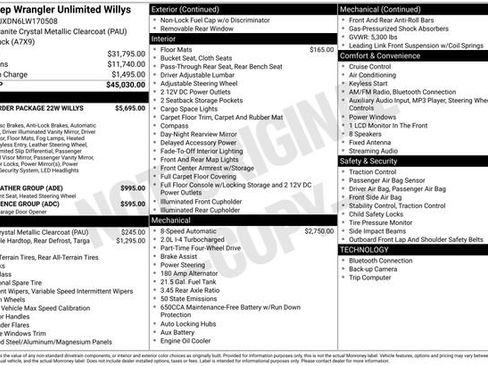 Used 2020 Jeep Wrangler Unlimited Sport image 38