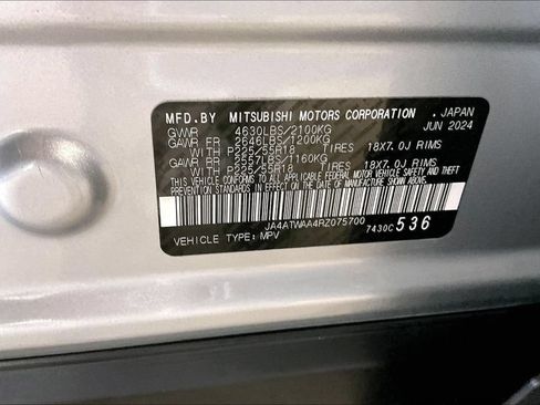Used 2024 Mitsubishi Eclipse Cross SE AWD/4WD image 36