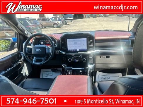 Used 2023 Ford F150 Lariat w/ Equipment Group 502A High AWD/4WD image 2