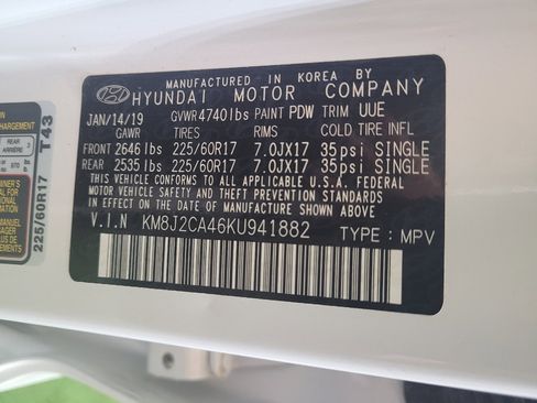 Used 2019 Hyundai Tucson SE AWD/4WD image 33