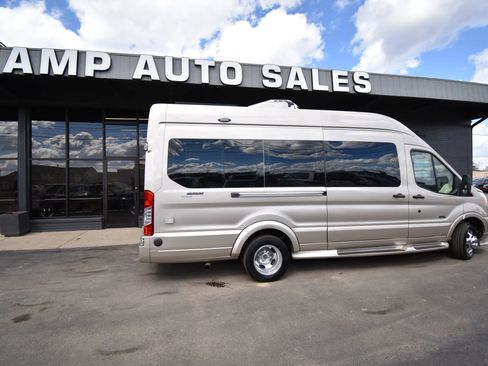 Used 2019 Ford Transit 350 148 High Roof Extended DRW w/ Premium Package RWD image 7