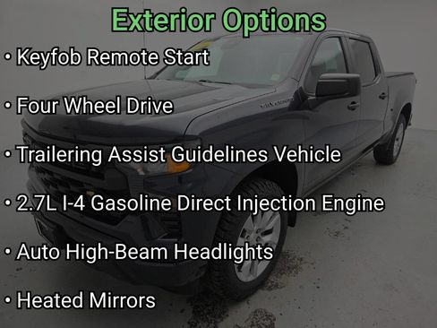 Certified 2023 Chevrolet Silverado 1500 Custom AWD/4WD image 7