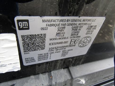 Used 2022 GMC Yukon XL SLE AWD/4WD image 20