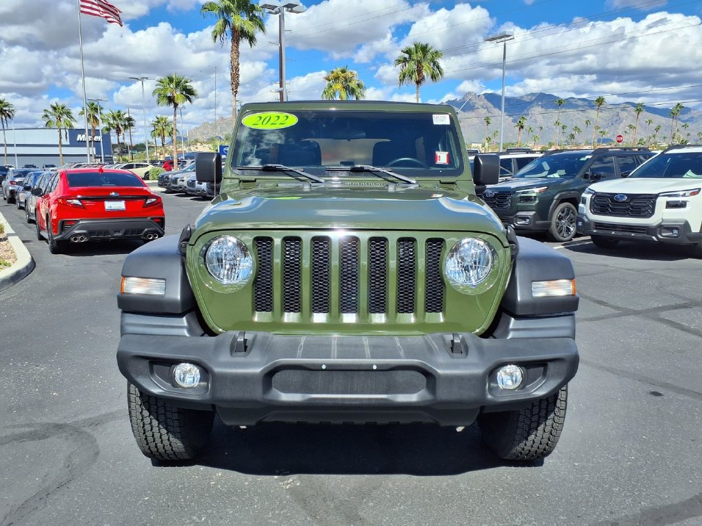 Used 2022 Jeep Wrangler Unlimited Sport AWD/4WD image 7