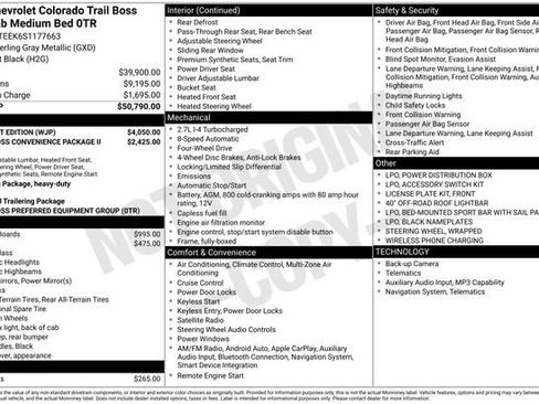 New 2025 Chevrolet Colorado Trail Boss w/ Midnight Edition image 5