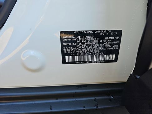 New 2026 Subaru Outback Limited XT image 37