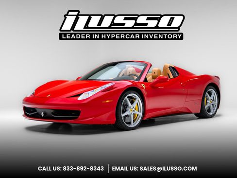 Used 2014 Ferrari 458 Spider RWD image 1