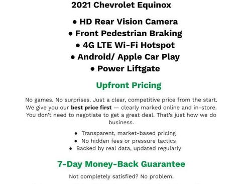 Used 2021 Chevrolet Equinox LT FWD image 2