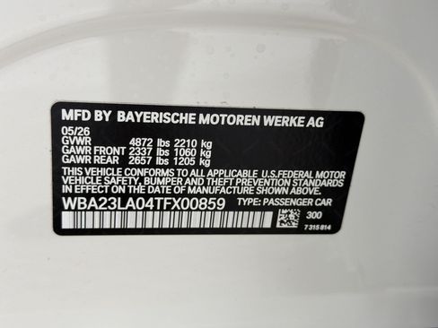 New 2026 BMW 330i xDrive Sedan w/ M Sport Package AWD/4WD image 22
