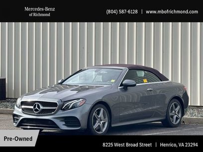 Used 2018 Mercedes-Benz E 400 4MATIC Cabriolet
