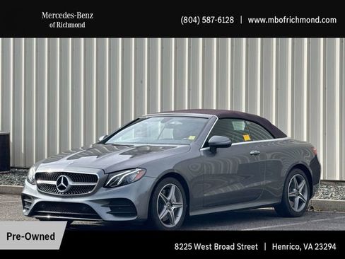 Used 2018 Mercedes-Benz E 400 4MATIC Cabriolet image 1