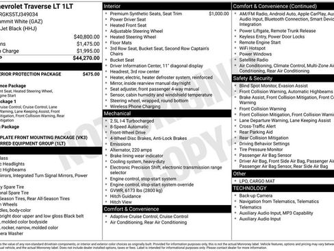 New 2026 Chevrolet Traverse LT FWD image 18