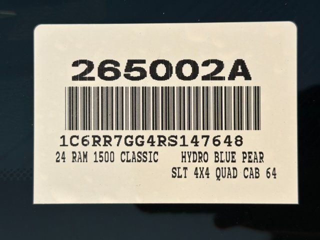 Used 2024 RAM 1500 Classic SLT AWD/4WD image 30