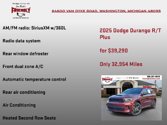 Used 2025 Dodge Durango R/T AWD/4WD image 30