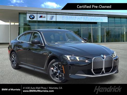 Certified 2025 BMW i4 eDrive40 w/ Parking Assistance Package RWD image 1