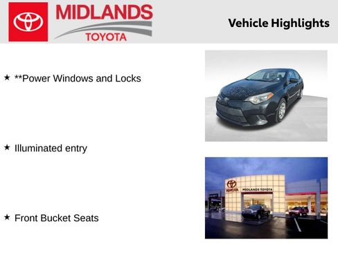 Used 2014 Toyota Corolla L image 2