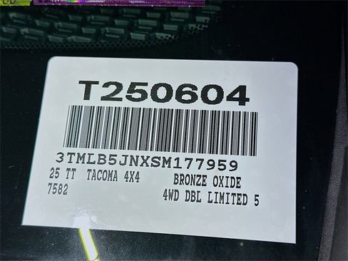 New 2025 Toyota Tacoma Limited image 24