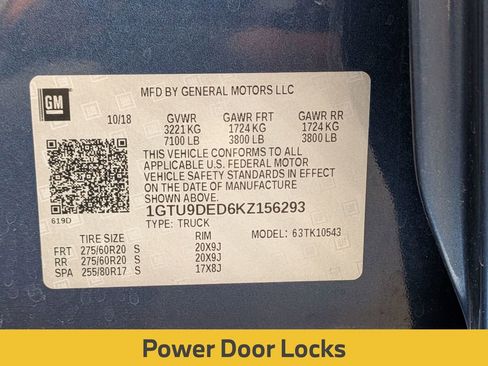 Used 2019 GMC Sierra 1500 SLT w/ SLT Premium Plus Package image 36