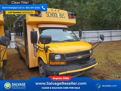 Used 2014 Chevrolet Express 4500 w/ School Bus Package