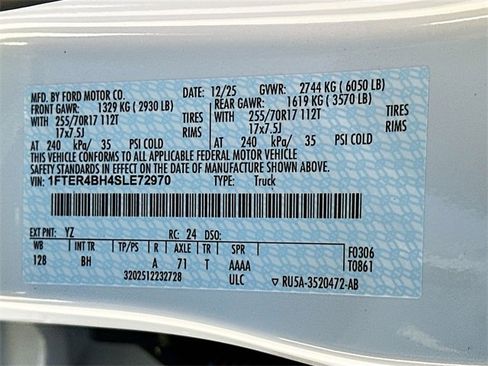 New 2025 Ford Ranger XL image 19