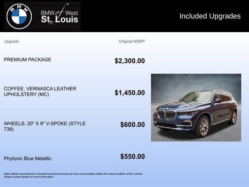 Used 2020 BMW X5 xDrive40i w/ Premium Package image 18