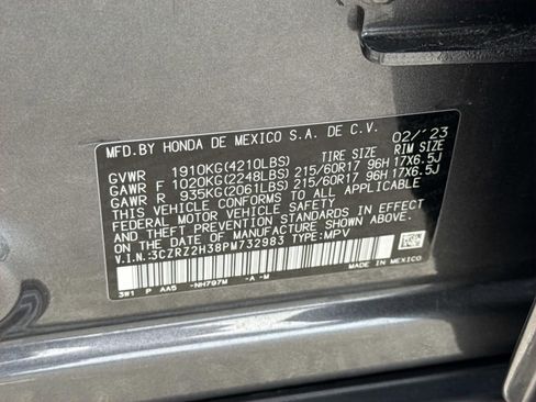 Used 2023 Honda HR-V LX image 30